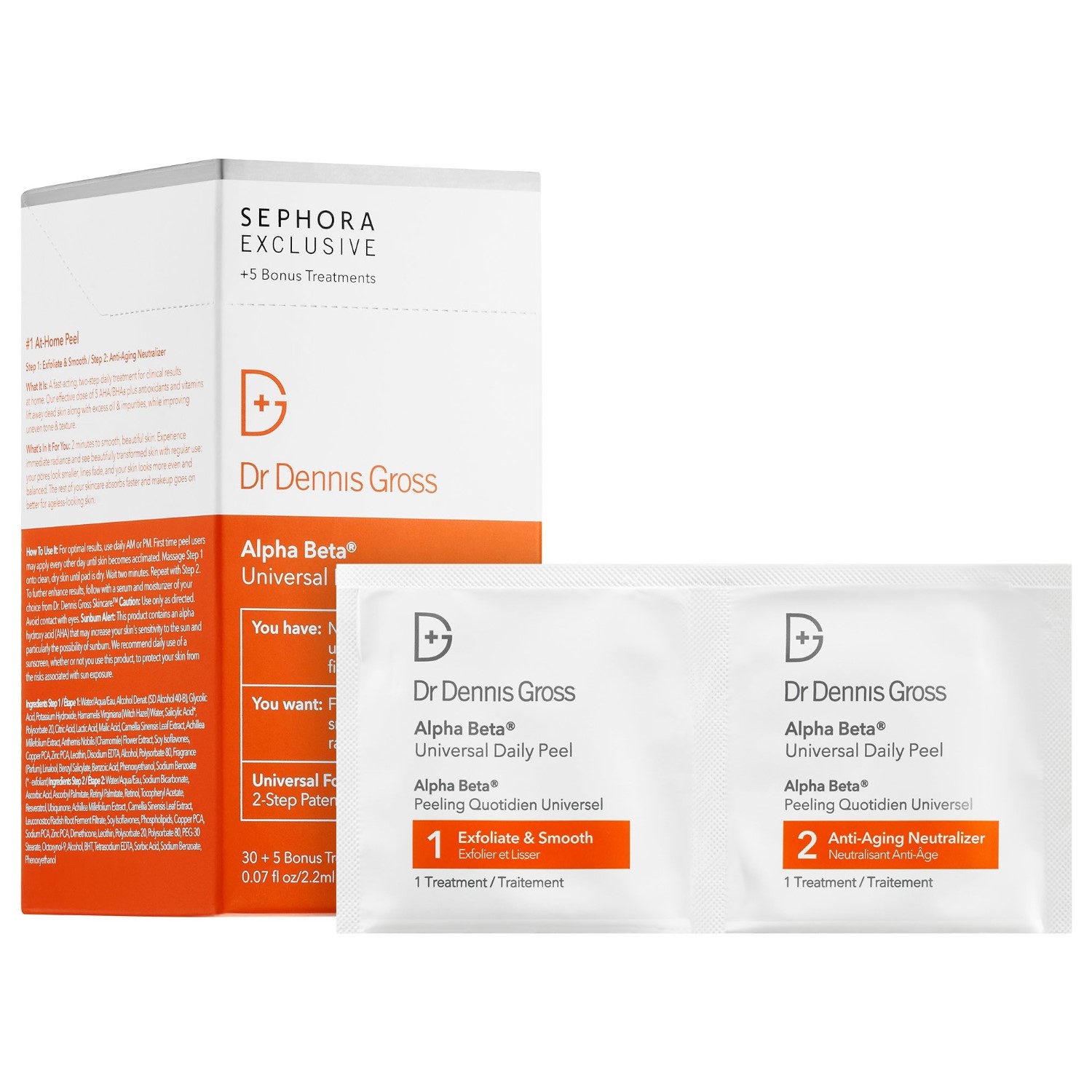 ALPHA BETA UNIVERSAL DAILY PEEL (ALMOHADILLAS EXFOLIANTES DIARIAS UNIVERSALES)